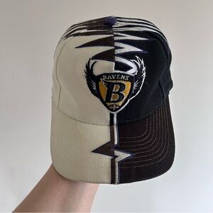 Vintage Starter Double Shockwave hat Baltimore Ravens NFL